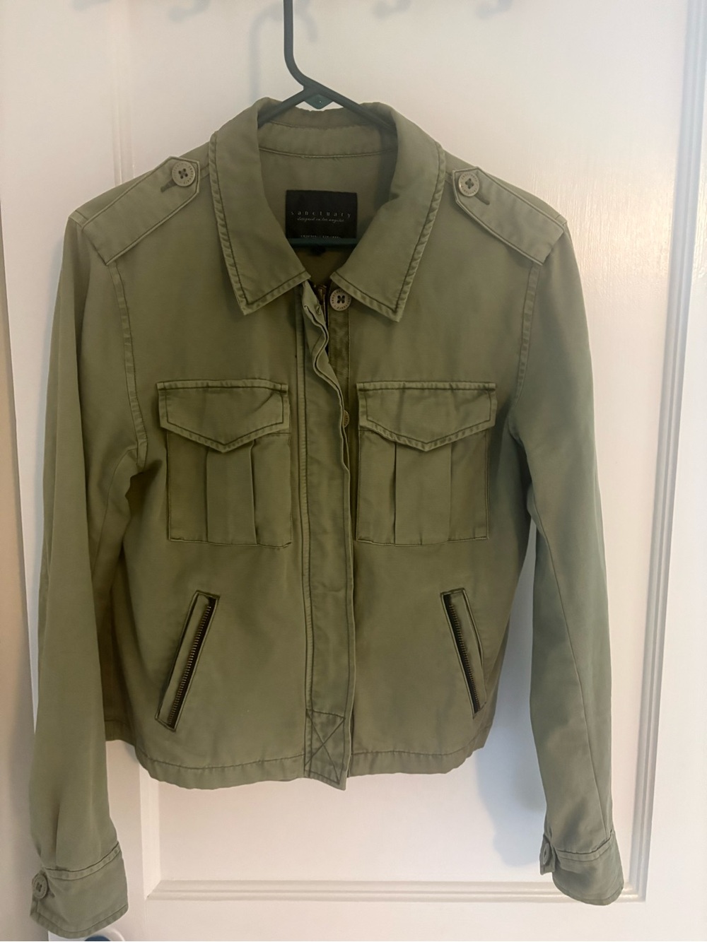 Sanctuary Olive Green Utility Jacket